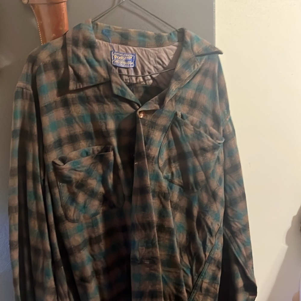 Pendleton Virgin Wool - 50's -60's Vintage Flannel